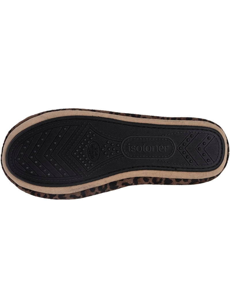 Zapatillas bailarinas plantilla suave y cómoda mujer isotoner Negro Marrón - Kiabi
