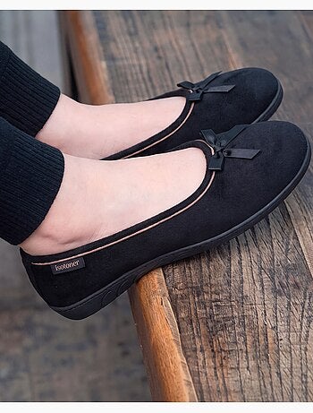 Zapatillas bailarinas plantillas ergonómicas y cómodas, suela mujer isotoner