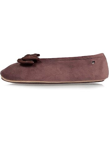 Zapatillas bailarinas precioso detalle de nudo mujer isotoner