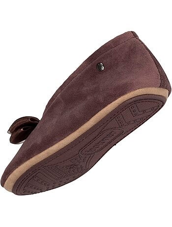 Zapatillas bailarinas precioso detalle de nudo mujer isotoner