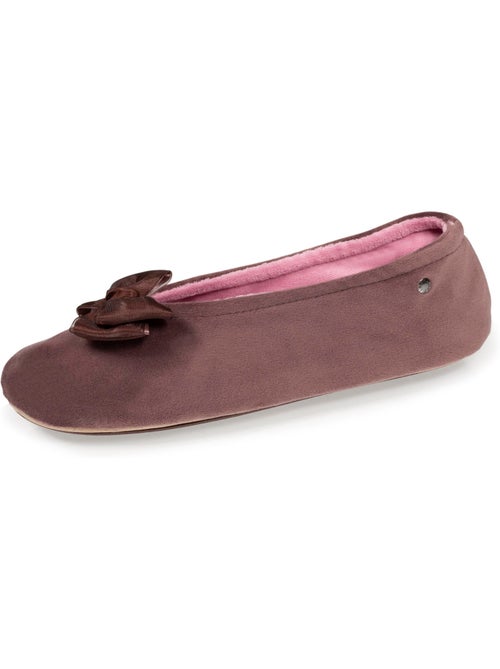 Zapatillas bailarinas precioso detalle de nudo mujer isotoner - Kiabi Zapatillas bailarinas precioso detalle de nudo mujer isotoner - Kiabi