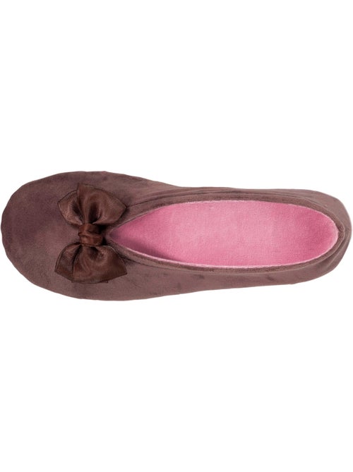 Zapatillas bailarinas precioso detalle de nudo mujer isotoner - Kiabi Zapatillas bailarinas precioso detalle de nudo mujer isotoner - Kiabi