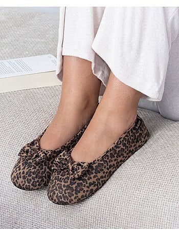 Zapatillas bailarinas suédine, suela flexible, espuma mujer