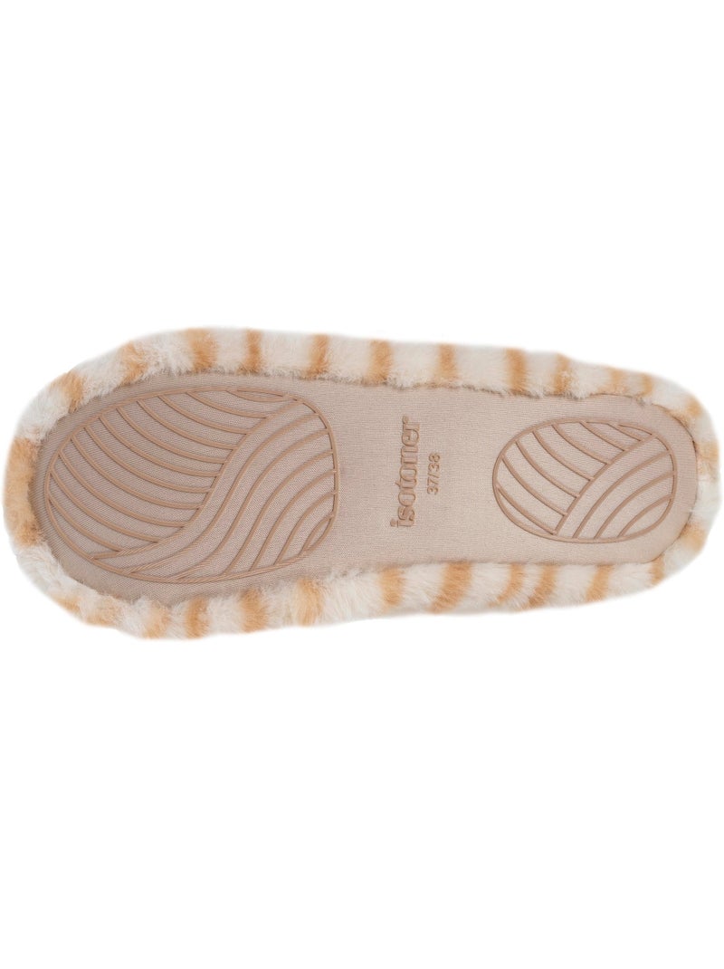 Zapatillas bailarinas suela antideslizante mujer isotoner Beige - Kiabi