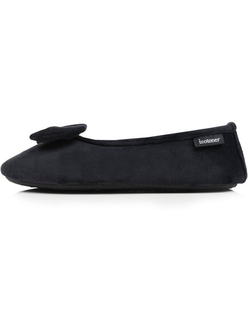 Zapatillas bailarinas suela de terciopelo ultrasuave con mujer Isotoner - Kiabi