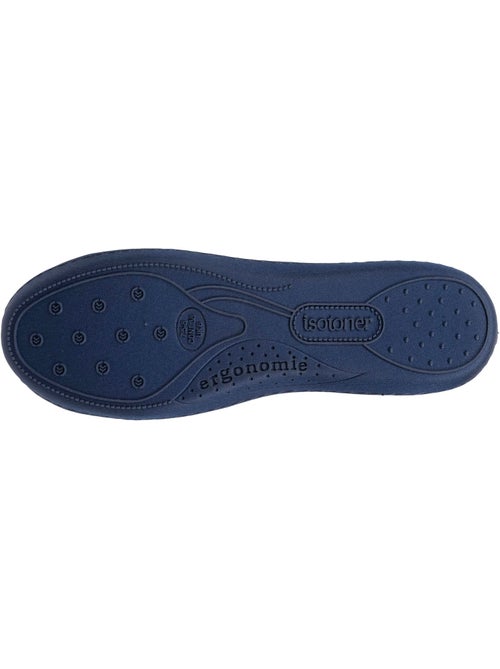 Zapatillas bailarinas suela ergonómica de terciopelo mujer Isotoner - Kiabi