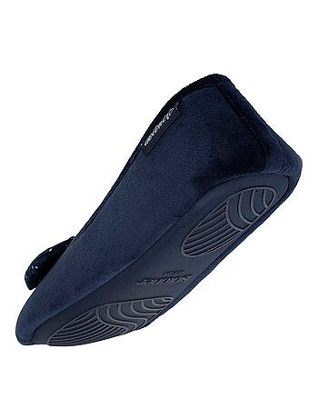 Zapatillas bailarinas suela microvelour antideslizante mujer Isotoner