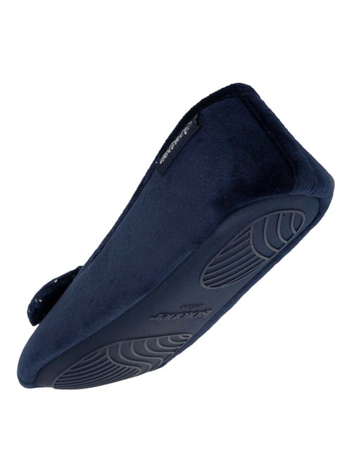 Zapatillas bailarinas suela microvelour antideslizante mujer Isotoner - Kiabi