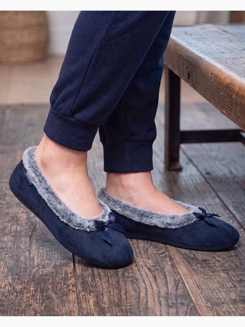 Zapatillas bailarinas suela ultra suave y cómoda, suela con mujer - Kiabi