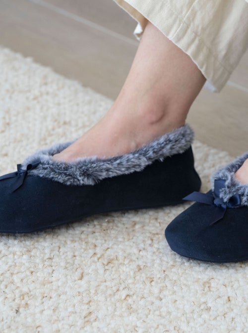 Zapatillas bailarinas suela ultra suave y cómoda, suela con mujer Isotoner - Kiabi