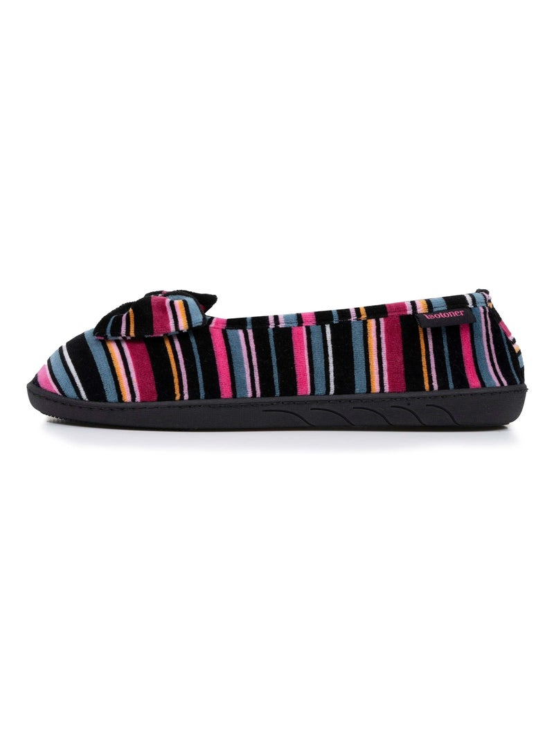 Zapatillas bailarinas suela ultra suave y cómoda, suela con mujer Isotoner Multicolor - Kiabi