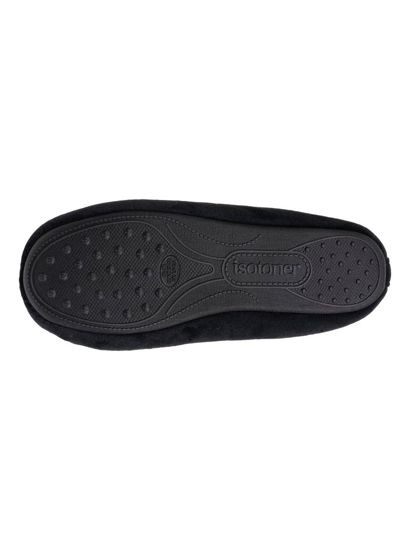 Zapatillas bailarinas suela ultra suave y cómoda, suela con mujer Isotoner Negro - Kiabi