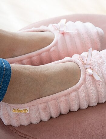 Zapatillas bailarinas suela ultracómoda y ligera, fina y mujer Isotoner