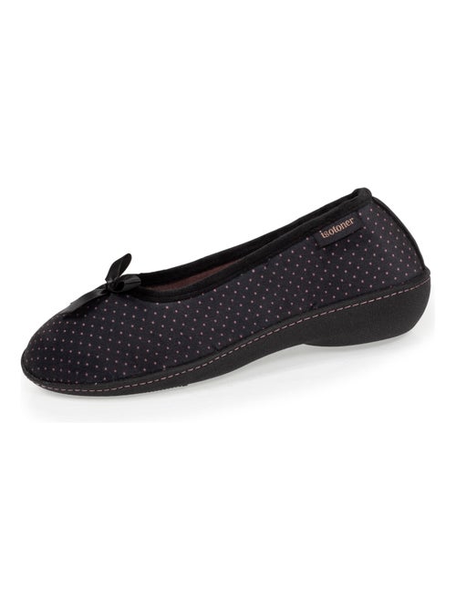 Zapatillas bailarinas tacón ultra suave y ultra cómodo de 3,8 mujer Isotoner - Kiabi