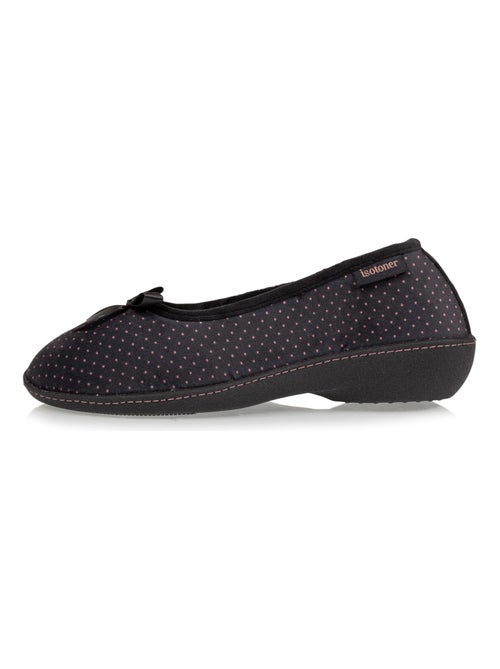 Zapatillas bailarinas tacón ultra suave y ultra cómodo de 3,8 mujer Isotoner - Kiabi