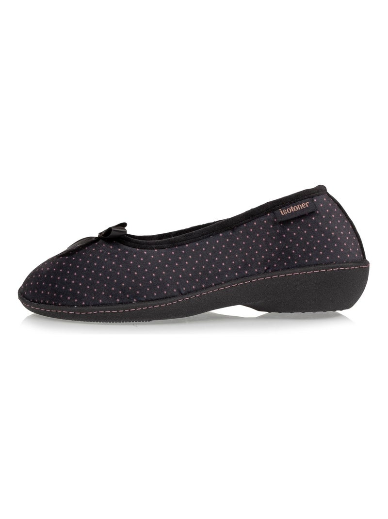 Zapatillas bailarinas tacón ultra suave y ultra cómodo de 3,8 mujer Isotoner Multicolor - Kiabi