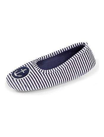 Zapatillas bailarinas terciopelo niña Isotoner