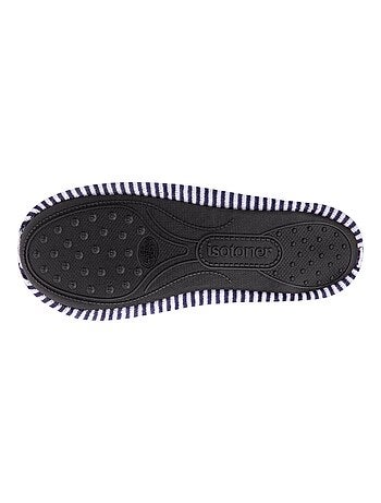 Zapatillas bailarinas terciopelo niña Isotoner