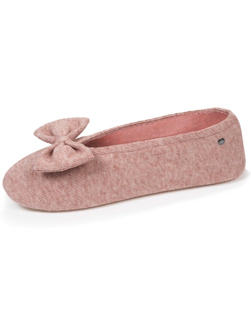 Zapatillas bailarinas ultra-confortable, suela de cuero, mujer isotoner - Kiabi Zapatillas bailarinas ultra-confortable, suela de cuero, mujer isotoner - Kiabi