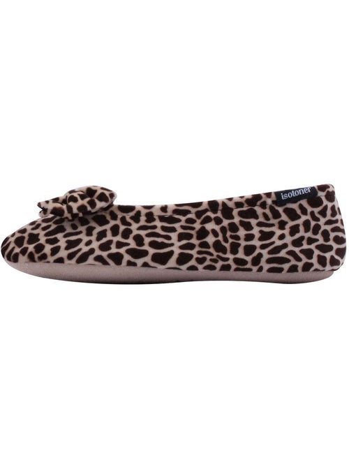 Zapatillas bailarinas ultra-confortable, suela de cuero, mujer isotoner - Kiabi Zapatillas bailarinas ultra-confortable, suela de cuero, mujer isotoner - Kiabi