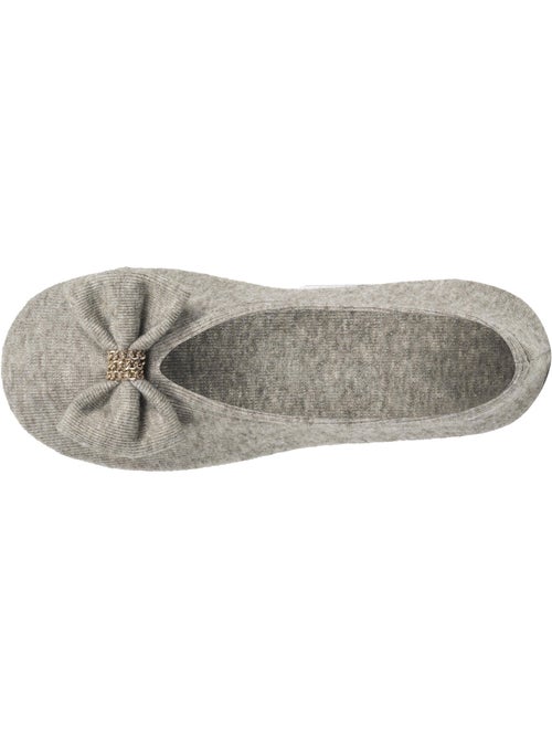 Zapatillas bailarinas ultra-confortable, suela de cuero, mujer isotoner - Kiabi Zapatillas bailarinas ultra-confortable, suela de cuero, mujer isotoner - Kiabi