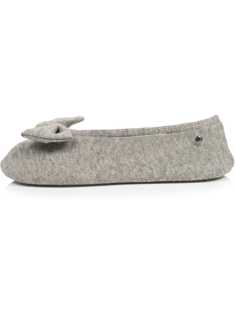 Zapatillas bailarinas ultra-confortable, suela de cuero, mujer isotoner Caqui - Kiabi
