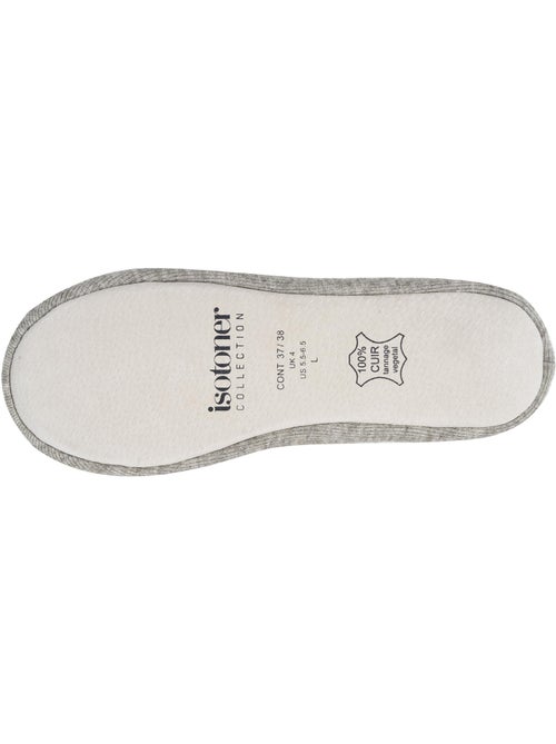 Zapatillas bailarinas ultra-confortable, suela de cuero, mujer isotoner - Kiabi Zapatillas bailarinas ultra-confortable, suela de cuero, mujer isotoner - Kiabi