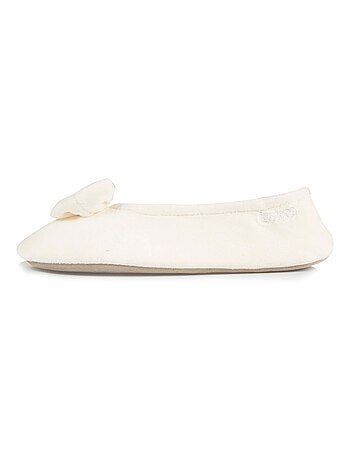 Zapatillas bailarinas suela ultraconfortable de cuero/curtido mujer isotoner
