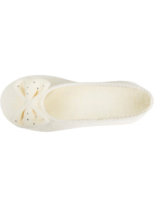 Zapatillas bailarinas ultra-confortable, suela de cuero, mujer isotoner - Kiabi Zapatillas bailarinas ultra-confortable, suela de cuero, mujer isotoner - Kiabi