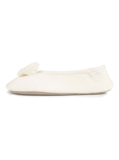 Zapatillas bailarinas ultra-confortable, suela de cuero, mujer isotoner - Kiabi Zapatillas bailarinas ultra-confortable, suela de cuero, mujer isotoner - Kiabi