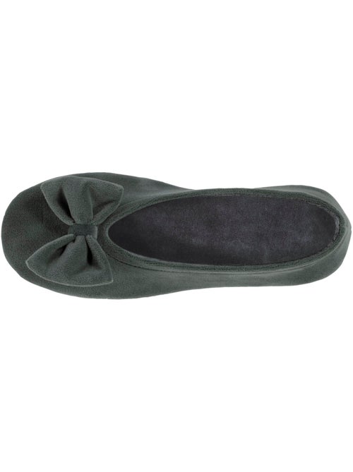 Zapatillas bailarinas ultra-confortable, suela de cuero, mujer isotoner - Kiabi Zapatillas bailarinas ultra-confortable, suela de cuero, mujer isotoner - Kiabi