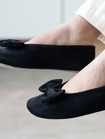 Zapatillas bailarinas ultracómoda, de Algodón orgánico y suela mujer Isotoner