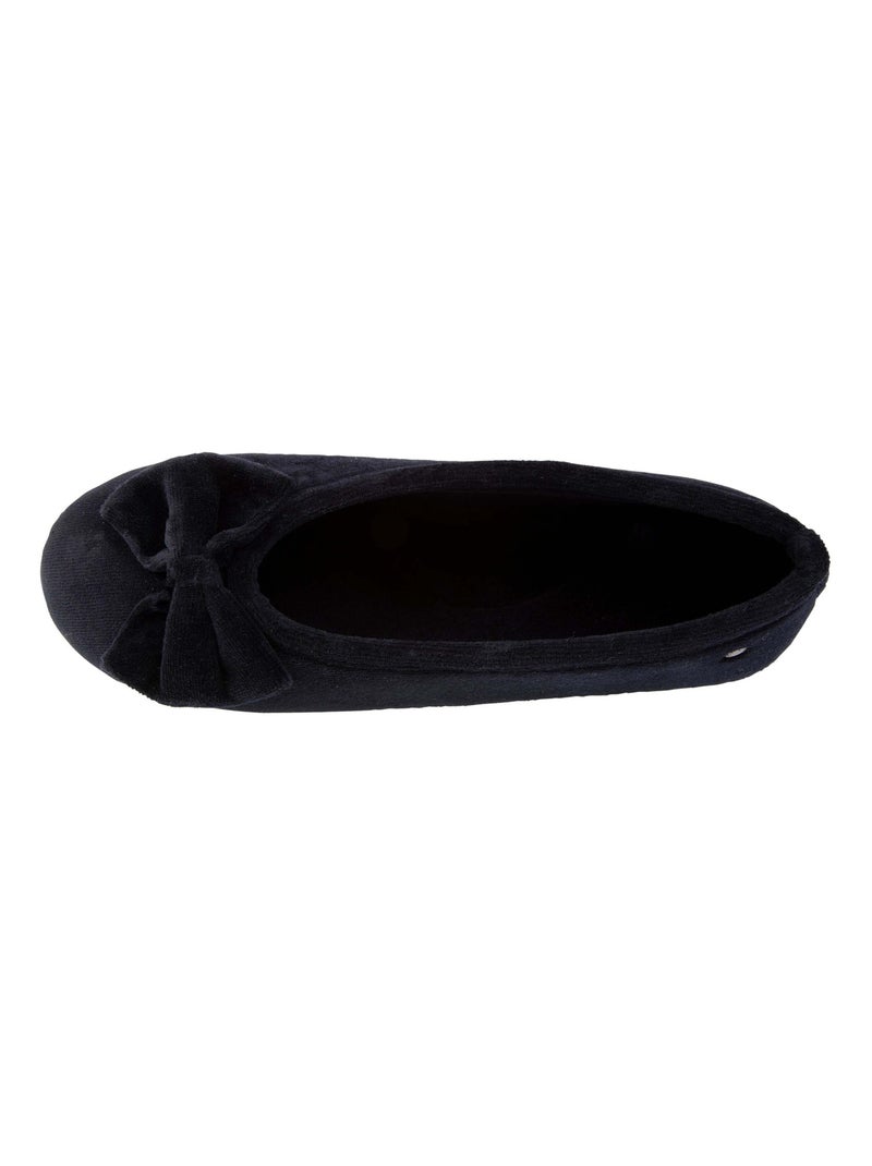 Zapatillas bailarinas ultracómodas (tecnología EVERYWEAR™), mujer Isotoner Negro - Kiabi