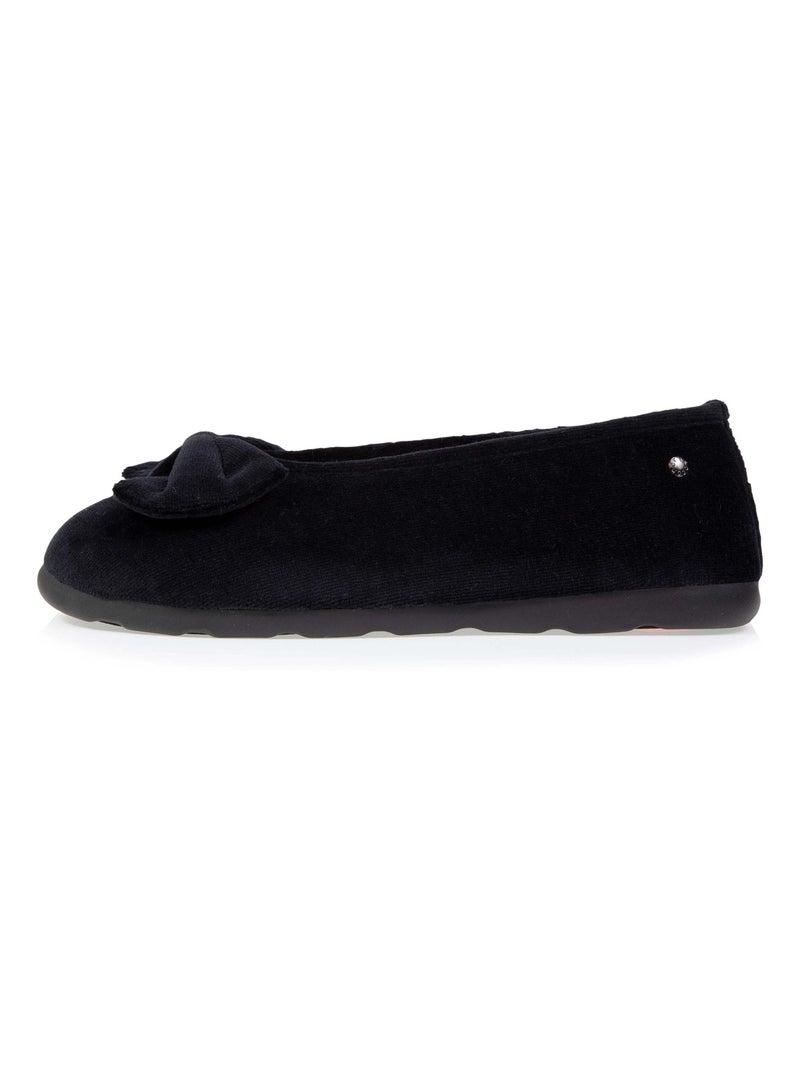 Zapatillas bailarinas ultracómodas (tecnología EVERYWEAR™), mujer Isotoner Negro - Kiabi
