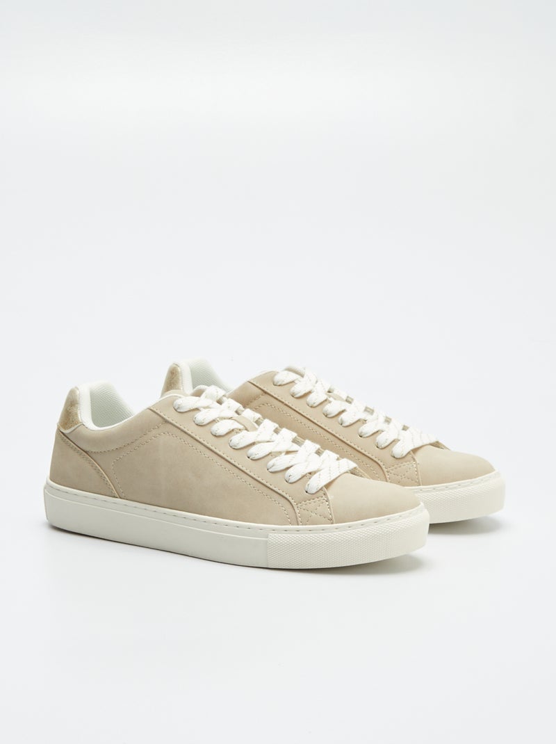 Zapatillas bajas BEIGE - Kiabi