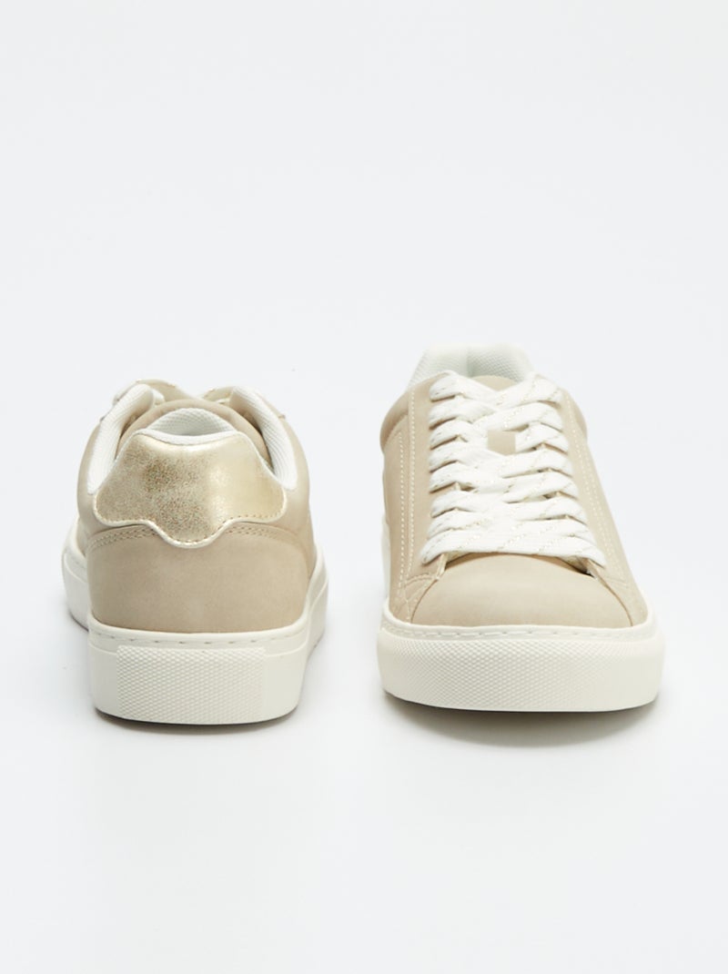Zapatillas bajas BEIGE - Kiabi