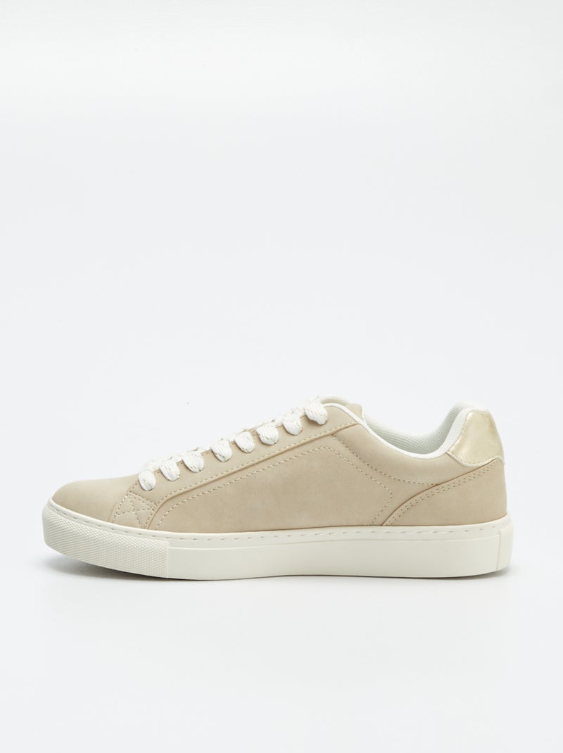 Zapatillas bajas BEIGE - Kiabi