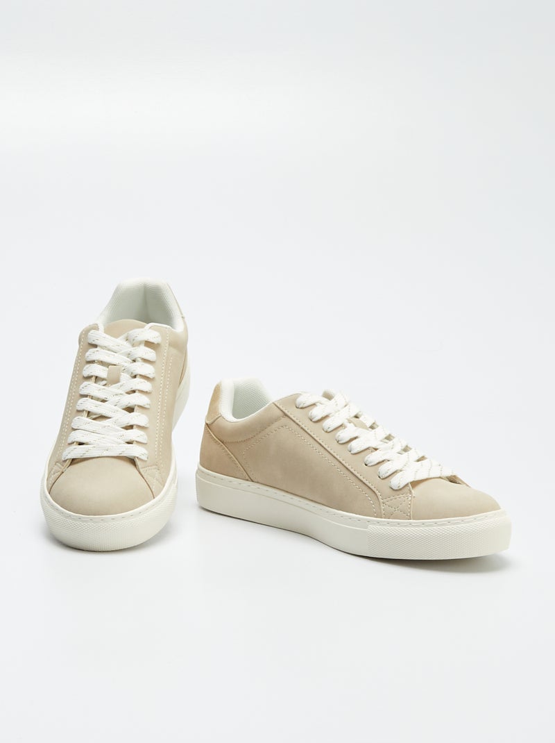 Zapatillas bajas BEIGE - Kiabi