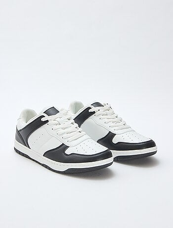 Zapatillas bajas bicolores