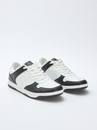 Zapatillas bajas bicolores