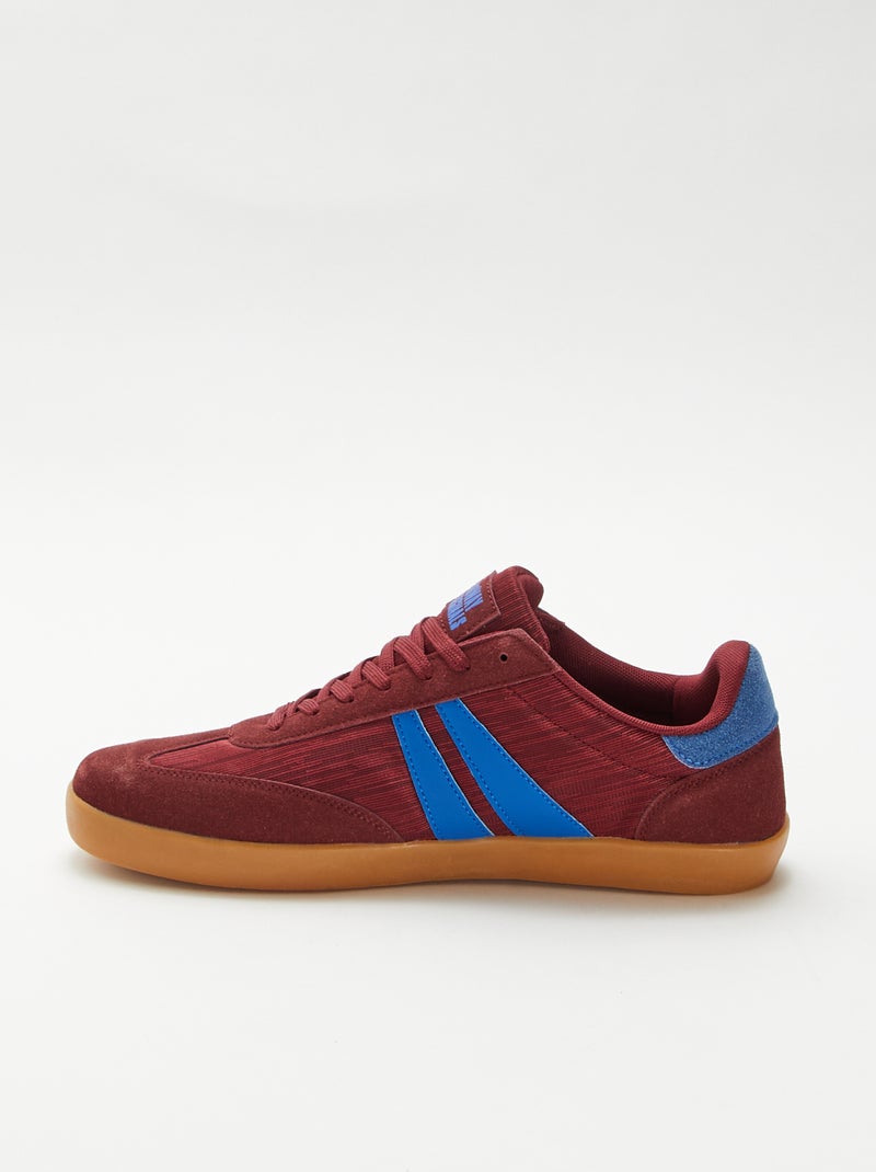Zapatillas bajas bicolores Purpura - Kiabi