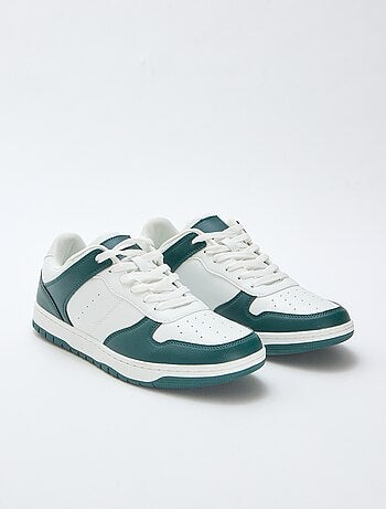 Zapatillas bajas bicolores