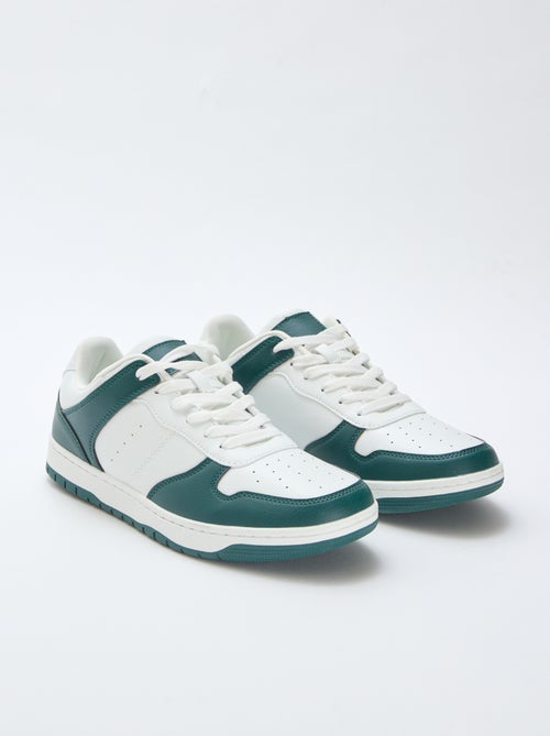 Zapatillas bajas bicolores - Kiabi