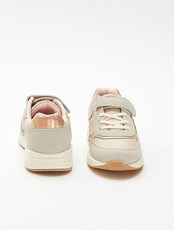 Zapatillas bajas bimateria