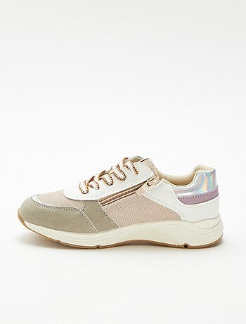 Zapatillas bajas bimateria