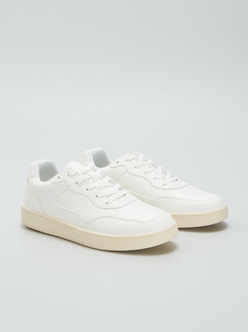 Zapatillas bajas blanco - Kiabi