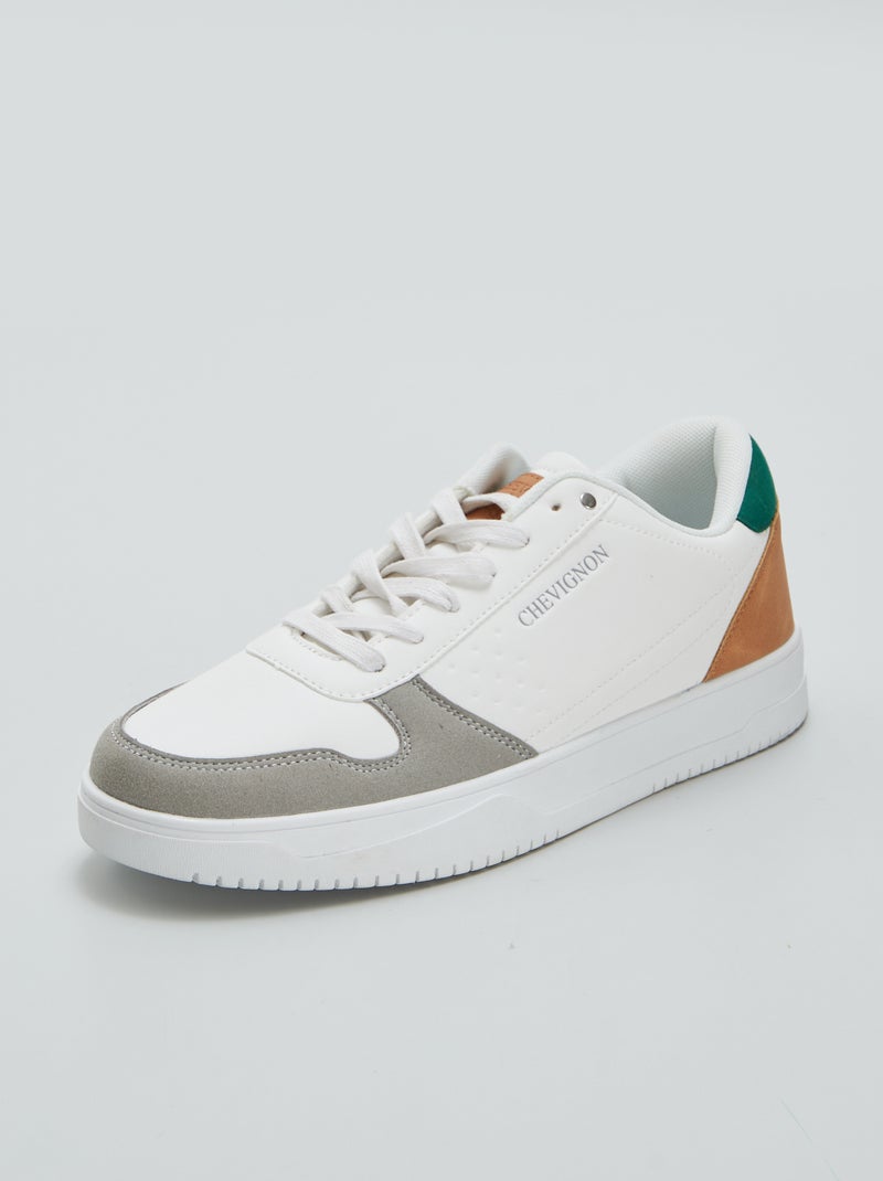Zapatillas bajas 'Chevignon' blanco - Kiabi