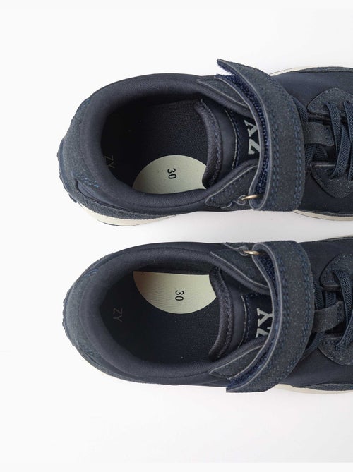 Zapatillas bajas combinadas con suela antideslizante - Kiabi