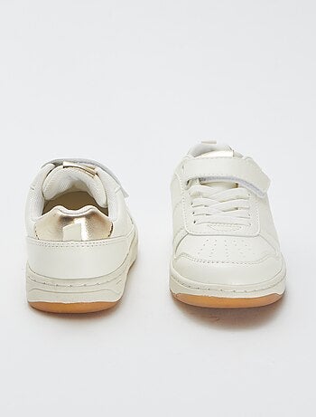Zapatillas bajas con cierre con velcro y cordones