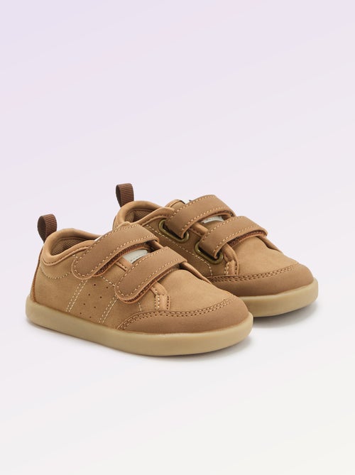 Zapatillas bajas con cierre de velcro - Barefoot - Kiabi